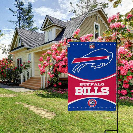 Buffalo Bills Football Team Flag, NFL Premium Two-sided Vertical Flag