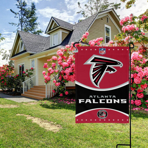 Atlanta Falcons Football Team Flag, NFL Premium Two-sided Vertical Flag