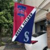Phillies vs Mariners House Divided Flag, MLB House Divided Flag