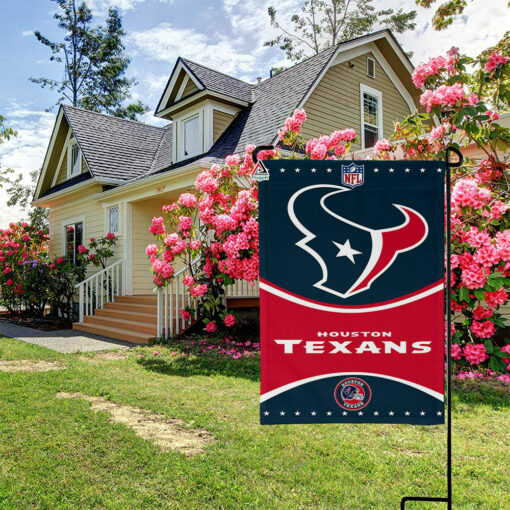 Houston Texans Football Team Flag, NFL Premium Two-sided Vertical Flag