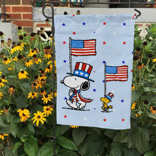 Happy Fourth of July Garden Flag, Happy Independence Day Flag