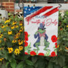 GARDEN FLAG MOCKUP 72 July 4th Frog