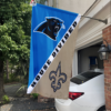 Carolina Panthers New Orleans Saints House Divided Flag, NFL House Divided Flag