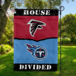 Falcons vs Titans House Divided Flag, NFL House Divided Flag