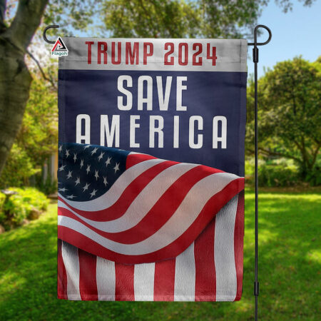 Trump 2024 Save America Again Garden Flag, Take America Back Flag, Donald Trump 2024 Flag, Trump Supporters Flag, Political Flag