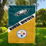 Eagles vs Steelers House Divided Flag, NFL House Divided Flag
