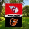 Guardians vs Orioles House Divided Flag, MLB House Divided Flag