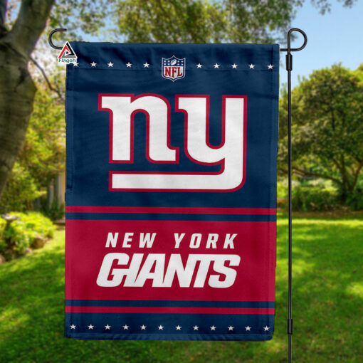 New York Giants Football Team Flag, NFL Premium Two-sided Vertical Flag