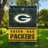Green Bay Packers Football Team Flag, NFL Premium Two-sided Vertical Flag