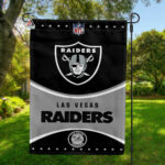 Las Vegas Raiders Football Team Flag, NFL Premium Two-sided Vertical Flag