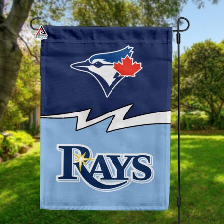 Blue Jays vs Rays House Divided Flag, MLB House Divided Flag