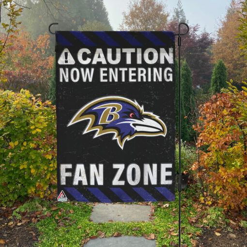 Baltimore Ravens Fan Zone Flag, NFL Welcome Sport Flag
