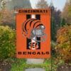 Fall Garden Flag Mockup Bengals