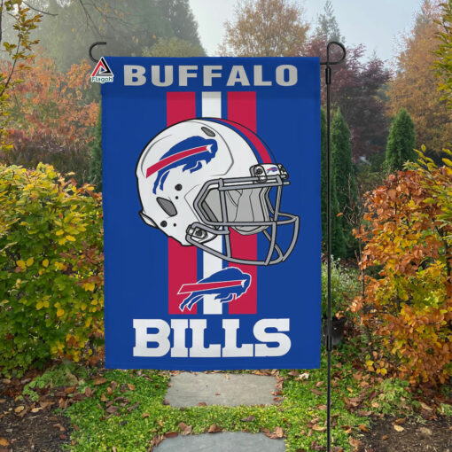 Buffalo Bills Helmet Vertical Flag, Bills NFL Outdoor Flag