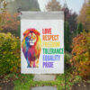 Celebrate Rainbow Pride Lion Flag, Pride Flag Outdoor Garden Flag
