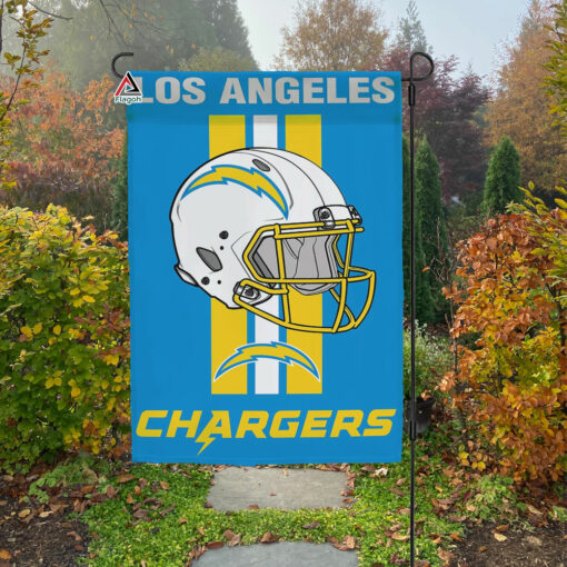 Los Angeles Chargers Helmet Vertical Flag, Chargers NFL Outdoor Flag