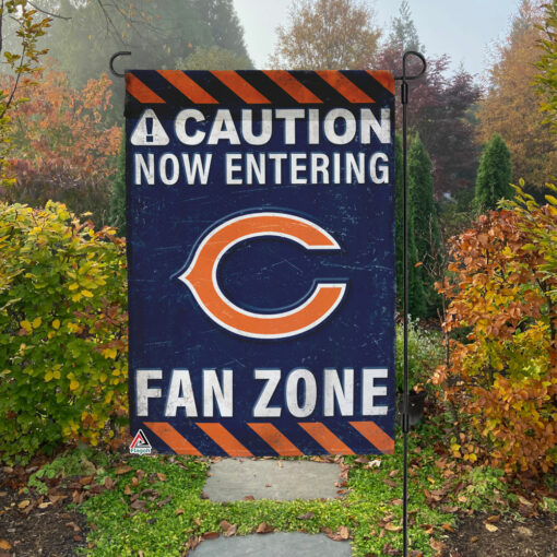 Chicago Bears Fan Zone Flag, NFL Welcome Sport Flag