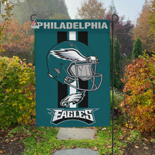 Philadelphia Eagles Helmet Vertical Flag, Eagles NFL Outdoor Flag