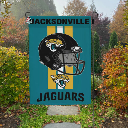 Jacksonville Jaguars Helmet Vertical Flag, Jaguars NFL Outdoor Flag