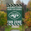 Fall Garden Flag Mockup NY Jets Fan Zone