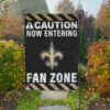Fall Garden Flag Mockup New Orleans Saints Fan Zone