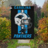 Fall Garden Flag Mockup Panthers