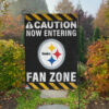 Fall Garden Flag Mockup Pittsburgh Steelers Fan Zone