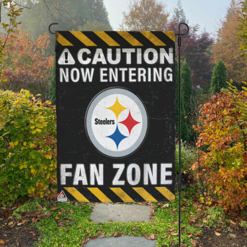 Pittsburgh Steelers Fan Zone Flag, NFL Welcome Sport Flag