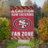 Fall Garden Flag Mockup San Francisco 49ers Fan Zone