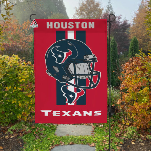 Houston Texans Helmet Vertical Flag, Texans NFL Outdoor Flag