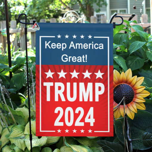 Keep America Great Flag, Political Flag, Support Donald Trump 2024