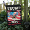 Garden Flag Mockup 5 MrsHandPainted Trump 12