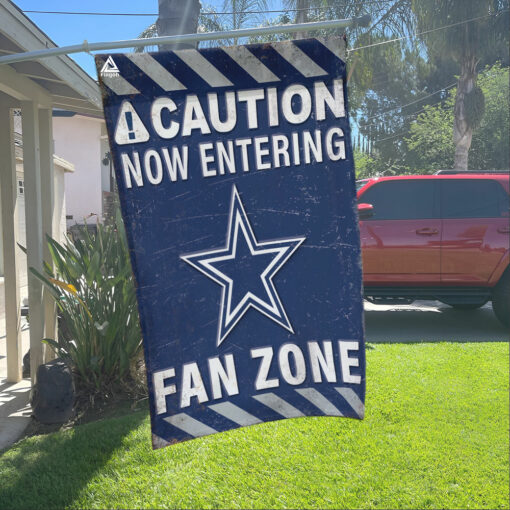 Dallas Cowboys Fan Zone Flag, NFL Welcome Sport Flag