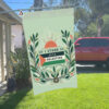 Red Car House Flag Mockup I Stand With Palestine Flag Sun Olive Branches