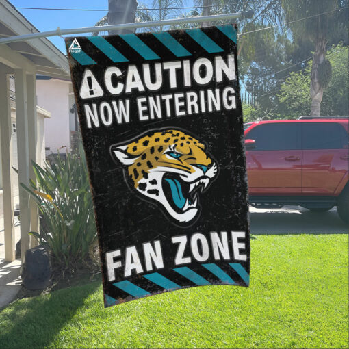 Jacksonville Jaguars Fan Zone Flag, NFL Welcome Sport Flag