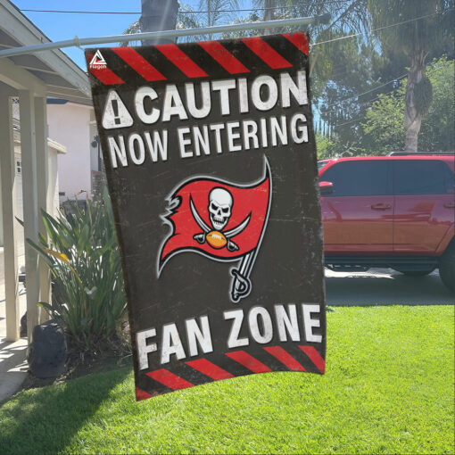 Tampa Bay Buccaneers Fan Zone Flag, NFL Welcome Sport Flag
