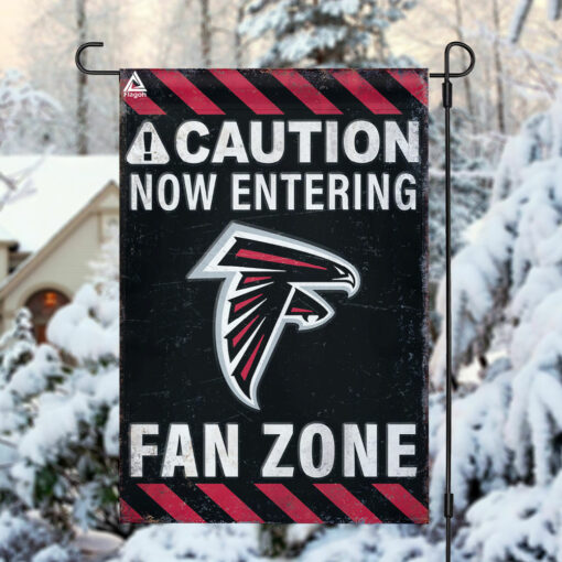 Atlanta Falcons Fan Zone Flag, NFL Welcome Sport Flag