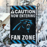 Carolina Panthers Fan Zone Flag, NFL Welcome Sport Flag