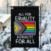 Snow Garden Flag Mockup Equality 10