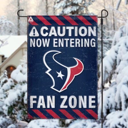 Houston Texans Fan Zone Flag, NFL Welcome Sport Flag
