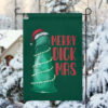 Snow Garden Flag Mockup Merry Dickmas