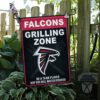 Spring Garden Flag Mockup Atlanta Falcons Grilling Zone