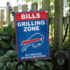 Spring Garden Flag Mockup Buffalo Bills Grill Zone