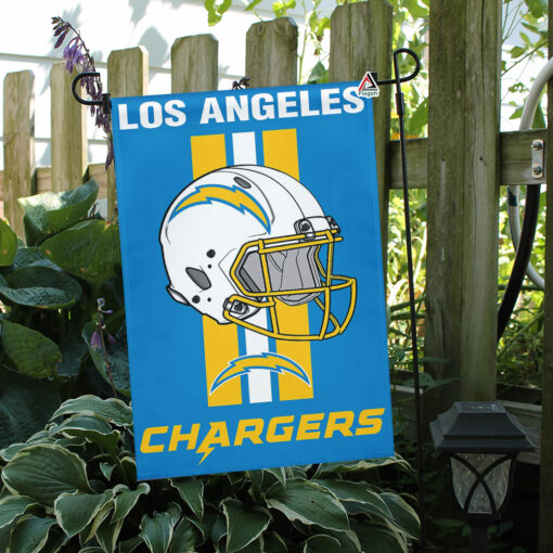 Los Angeles Chargers Helmet Vertical Flag, Chargers NFL Outdoor Flag