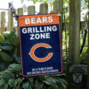 Spring Garden Flag Mockup Chicago Bears Grill Zone