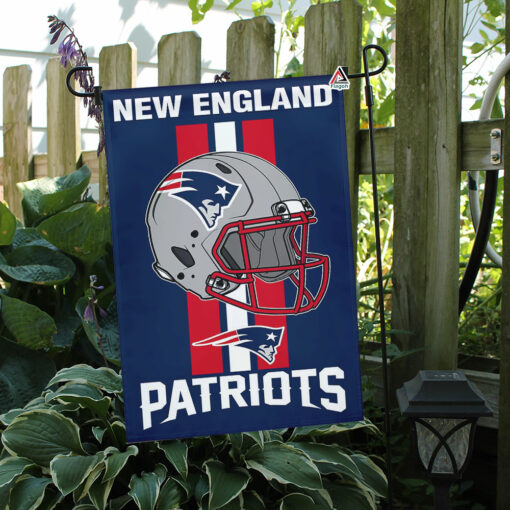 New England Patriots Helmet Vertical Flag, Patriots NFL Outdoor Flag