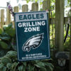 Spring Garden Flag Mockup Philadelphia Eagles Grill Zone