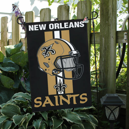 New Orleans Saints Helmet Vertical Flag, Saints NFL Outdoor Flag