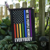 Spring Garden Flag Mockup We the People Means Everybody