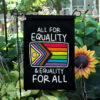 Sunflower Garden Flag Mockup Equality 10